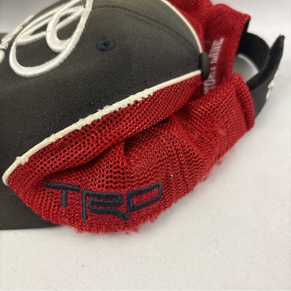 Toyota Racing TRD 2019 Victory Lane NASCAR Embroidered Red/Black/Grey/White Hat - Picture 4 of 9